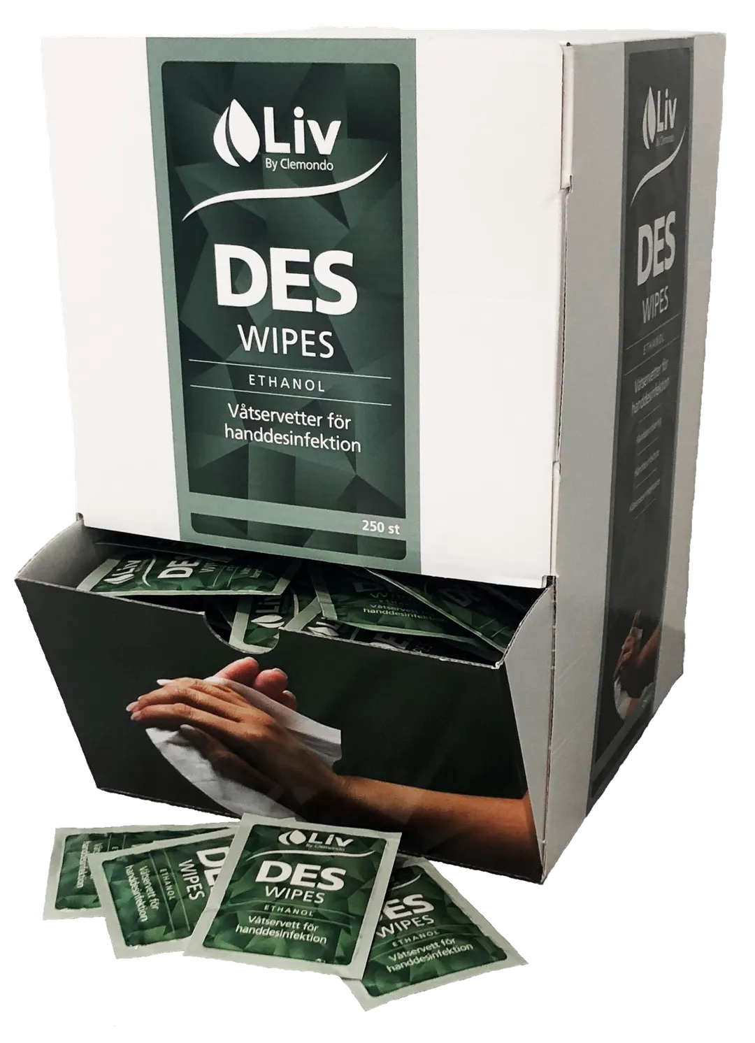 17140250 Liv Des 75 Wipes 250-pack