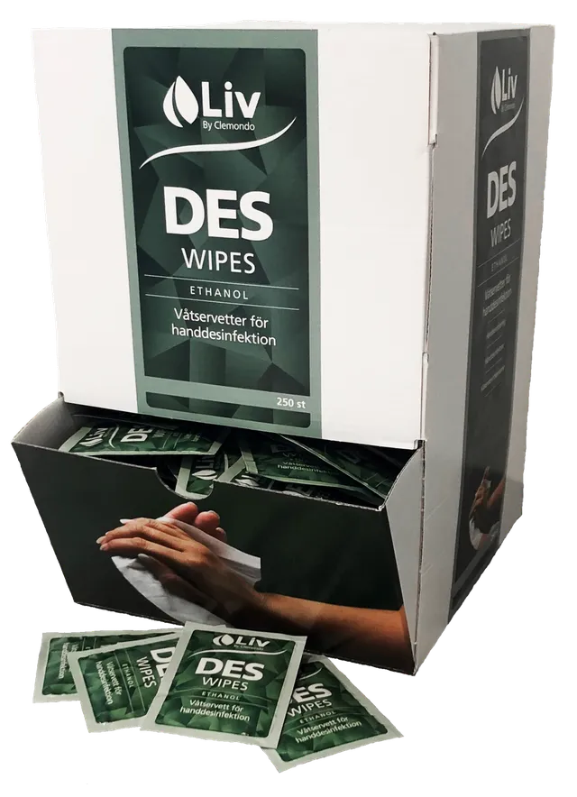 17140250 Liv Des 75 Wipes 250-pack