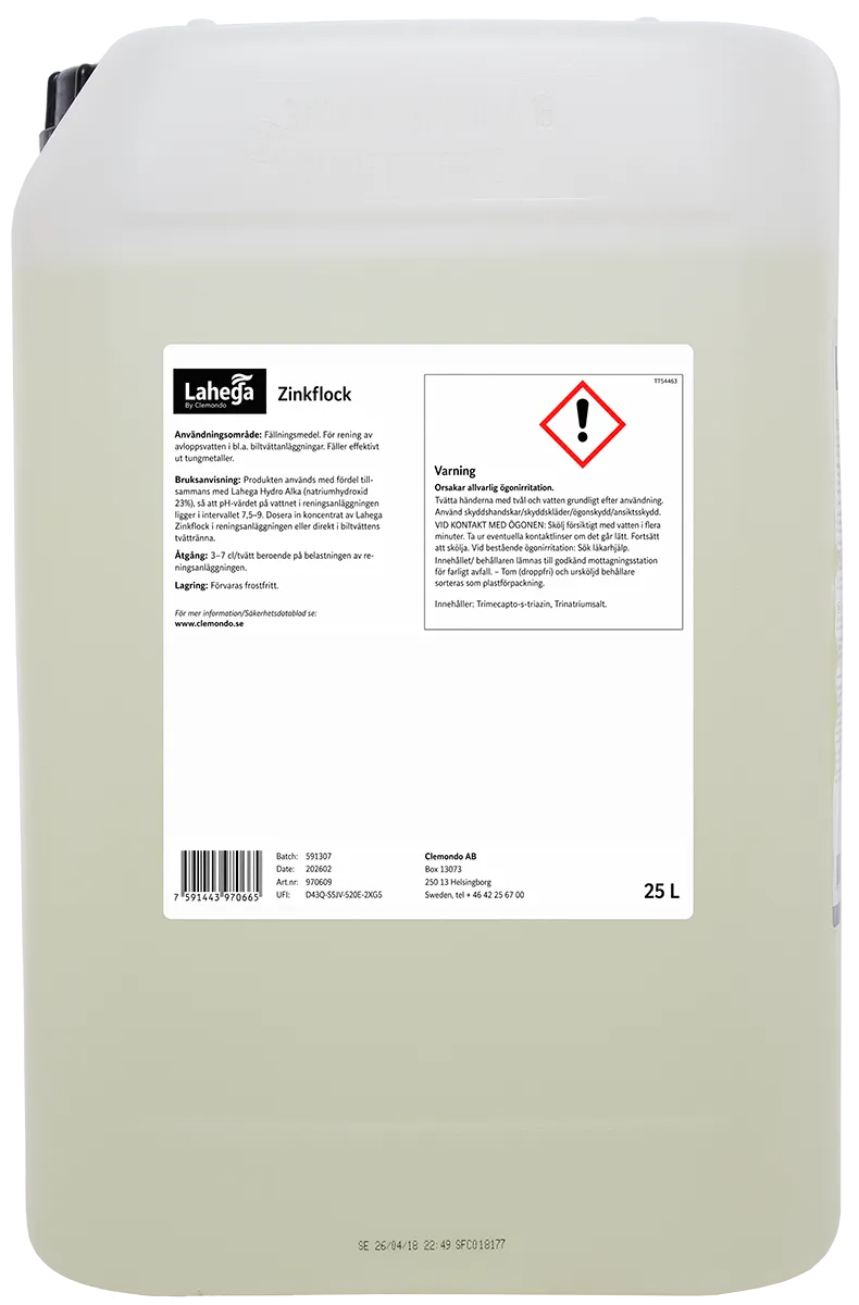 970609 Lahega zinkflock 25L